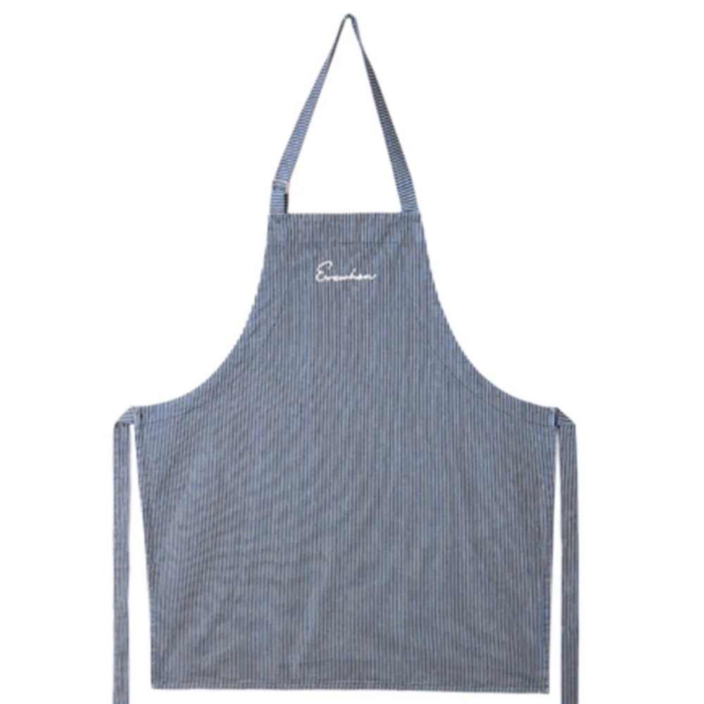 Denim Striped Apron from EREWHON